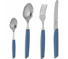 VICTORINOX Swiss Modern Příborový set 24ks modrá / nerezová ocel