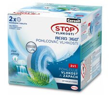 Ceresit STOP VLHKOSTI AERO 360° náhradní tablety 2v1 svěžest vodopádů (2x450g)