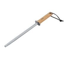 Opinel Ocílka na nože diamantová brusná ocel 25 cm / dřevěná rukojeť