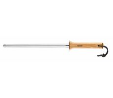 Opinel ocílka na nože brusná ocel 25 cm / dřevěná rukojeť
