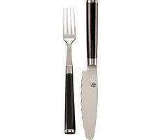 KAI Shun Cutlery DM-908 Set příborů (3ks) / 1x vidlička / 1x nůž / 1x podložka na nůž
