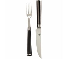 KAI Shun Cutlery DM-907 Set příborů (3ks) / 1x vidlička / 1x nůž / 1x podložka pod nůž