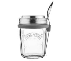 Kilner Sklenice na snídani s lžící / 350 ml