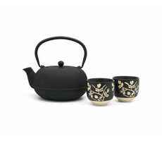 Bredemeijer Sichuan Konvička na čaj + 2 šálky / 1 l / konvička litina / šálky porcelán