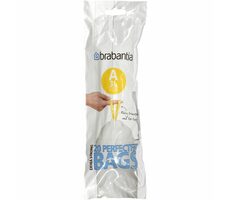 Brabantia PerfectFit Type A Sáčky do odpadkového koše 3L / zatahovací / 20ks v balení