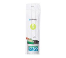 Brabantia PerfectFit Type K Kompostovatelné sáčky na odpad 10L / 10ks v balení