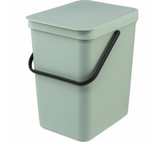Brabantia Sort & Go Odpadkový koš 25 L světle zelená / s rukojetí / 26.5 x 40 x 34 cm 
