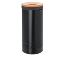 Brabantia Koš na prádlo 35 L korek-černá / 63.5 x 30 x 30 cm