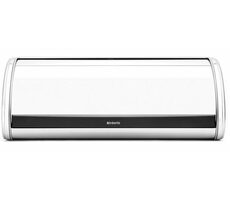 Brabantia Roll Top Chlebník lesklá stříbrná / nerez ocel / 16 L / 44.5 x 17.3 x 26.2 cm