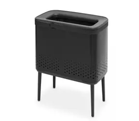 Brabantia Bo Koš na prádlo 60 L černá / 67 x 32 x 54 cm