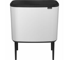 Brabantia Bo Touch Odpadkový koš 36 L bílá / 54 x 68 x 31.2 cm 