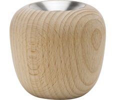 Stelton Ora svícen 6.5 cm bukové dřevo