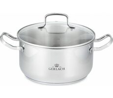 Gerlach Simple Hrnec s poklicí 4.5 l
