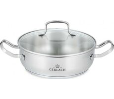 Gerlach Simple Hrnec s poklicí 24 cm (2 l) / nerezová ocel 