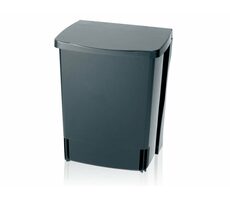 Brabantia Vestavný koš 10 L černá / plast / 33 x 25.7. x 21 cm