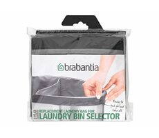 Brabantia Pytel do koše na prádlo Selectot 55L šedá / tkanina