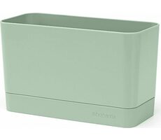 Brabantia Organizér ke dřezu nefritově zelená / plast / 19 x 8.5 x 11.5 cm