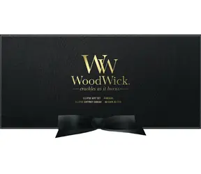 WoodWick dárkový set Fireside -  loď 1 ks / doba hoření: až 40 h 