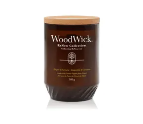 WoodWick ReNew Ginger & Turmeric  368g  - svíčka velká / doba hoření: až 130h