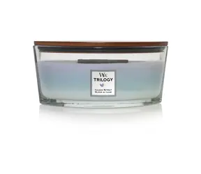 WoodWick Trilogy Calming Retreat 453.6g   - svíčka loď / doba hoření: až 40 h