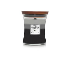 WoodWick Trilogy Warm Woods 275g  - váza střední