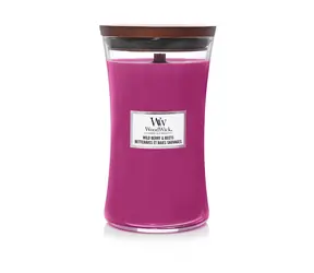 WoodWick Wild Berry & Beets  609g - váza velká / doba hoření: až  120h
