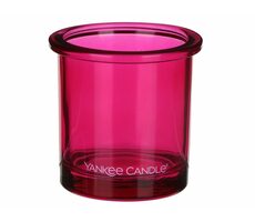 Yankee Candle Pop Light svícen na votivní svíčku růžová / 7 x 7 cm