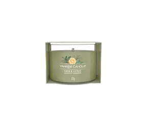 Yankee Candle Sage & Citrus votivní svíčka plněná ve skle 37g / doba hoření: až 10h