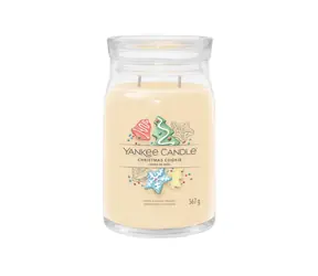 Yankee Candle Signature Christmas Cookie velká sklenice 567g / doba hoření až: 90h
