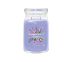 Yankee Candle Signature Lilac Blossoms velká sklenice 567g / doba hoření až: 90h