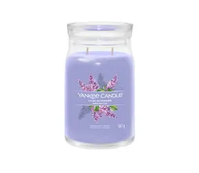 Yankee Candle Signature Lilac Blossoms velká sklenice 567g / doba hoření až: 90h