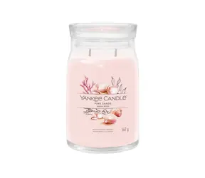 Yankee Candle Signature Pink Sands velká sklenice 567g / doba hoření až: 90h