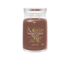 Yankee Candle Signature Praline & Birch velká sklenice 567g / doba hoření až: 90h