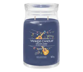 Yankee Candle Signature Twilight Tunes velká sklenice 567g / doba hoření až: 90h