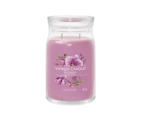 Yankee Candle Signature Wild Orchid velká sklenice 567g / doba hoření až: 90h