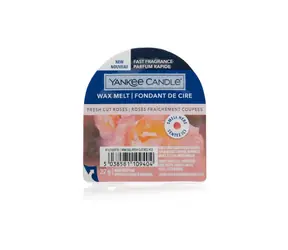 Yankee Candle Fresh Cut Roses vonný vosk do aromalampy 22g / doba hoření až: 8 h