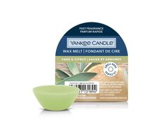 Yankee Candle Sage & Citrus vonný vosk do aromalampy 22g / doba hoření až: 8 h