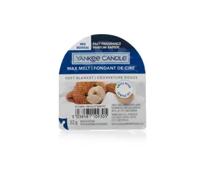 Yankee Candle Soft Blanket vonný vosk do aromalampy 22g / doba hoření až: 8 h