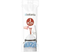 Brabantia PerfectFit Type J Sáčky do odpadkového koše 20-25 L / zatahovací / 20 sáčků
