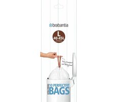 Brabantia PerfectFit Type L Sáčky do odpadkového koše 40-45 L / zatahovací / 10 sáčků