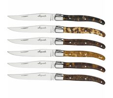 Laguiole Jean Dubost Laguiole Sada steakových nožů akryl / 6 ks