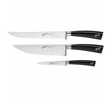 Berkel Elegance Sada kuchařských nožů černá 3 ks 