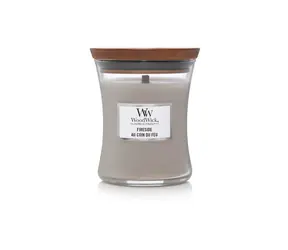 WoodWick Fireside 85g - váza malá / doba hoření: až 30h