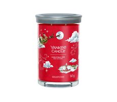 Yankee Candle Signature Christmas Eve Tumbler 567g - svíčka velká 2 knoty