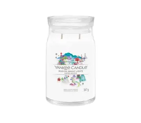 Yankee Candle Signature Magical Bright Lights 567g - svíčka velká 2 knoty / doba hoření: až 90h