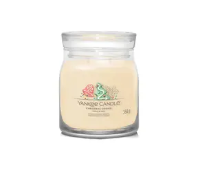 Yankee Candle Signature Christmas Cookie 368g - svíčka střední 2 knoty / doba hoření: až 50h