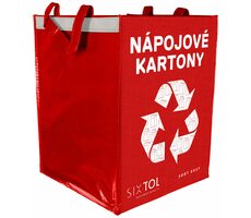SIXTOL SORT EASY CARTON 36l  / Taška na tříděný odpad / 30x30x40cm