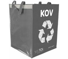 SIXTOL SORT EASY METAL 36l  / Taška na tříděný odpad / 30x30x40cm