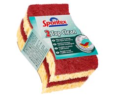 Spontex Top Clean houbička na nádobí (2 ks) 