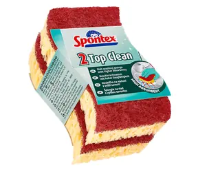 Spontex Top Clean houbička na nádobí (2 ks) 